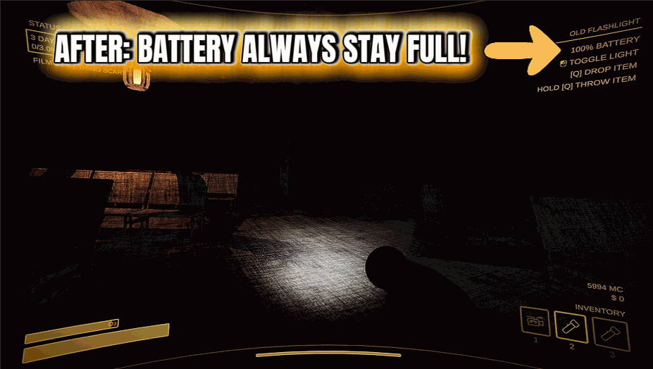 Duracell Mode (Infinite Battery)